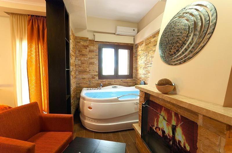 Nostos Hotel Káto Loutrákion Pokój zdjęcie