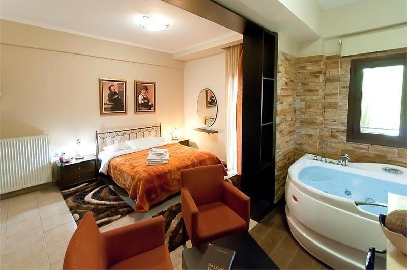 Nostos Hotel Káto Loutrákion Pokój zdjęcie