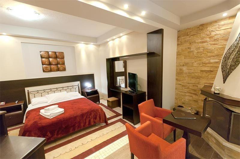 Nostos Hotel Káto Loutrákion Pokój zdjęcie