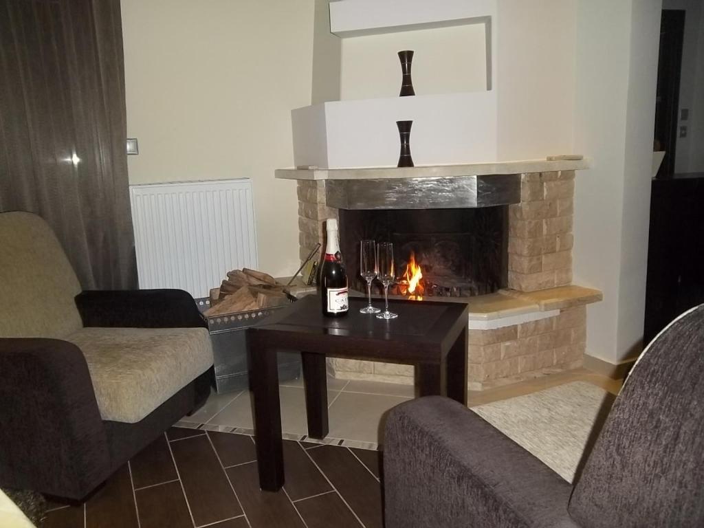 Nostos Hotel Káto Loutrákion Pokój zdjęcie