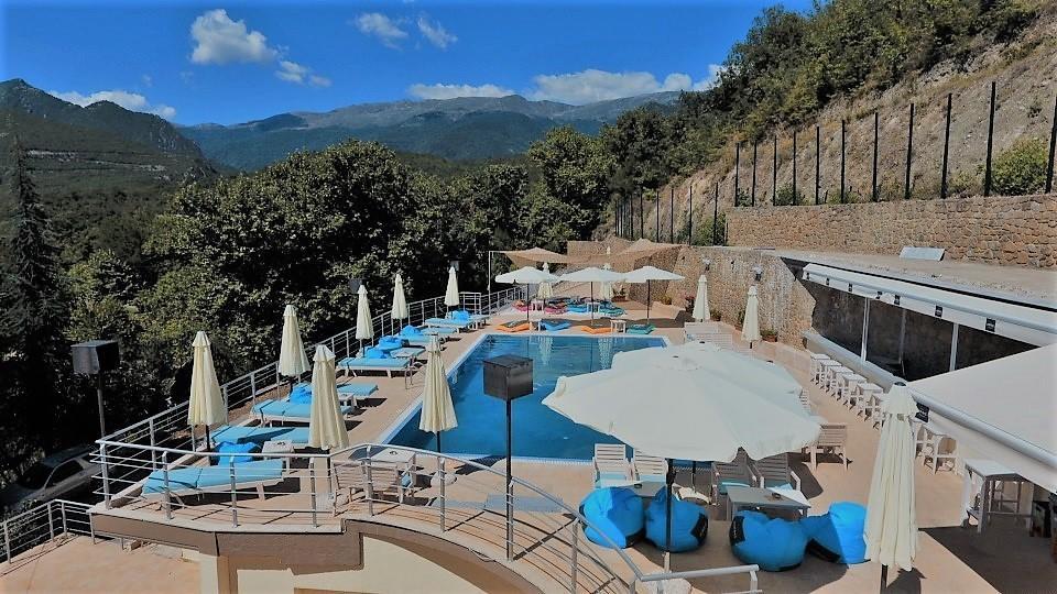 Nostos Hotel Káto Loutrákion Zewnętrze zdjęcie